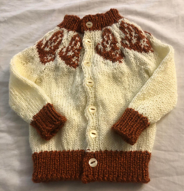 Butterfly Cardigan - 6-12mos