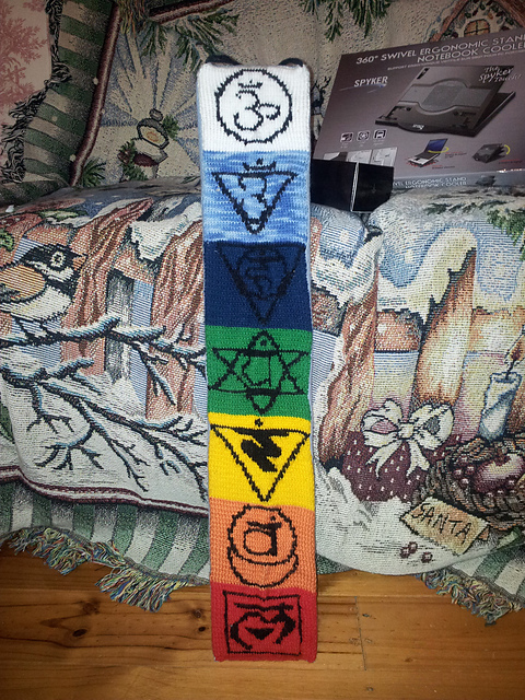 Throat Chakra Knitting Pattern