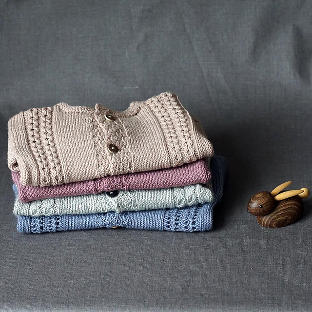 Siblings baby cardigan