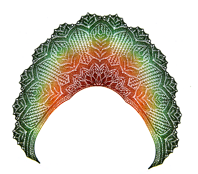 Forest Maiden Lace Shawl