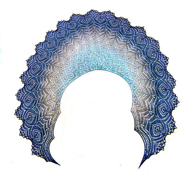 Morning Star Lace Shawl