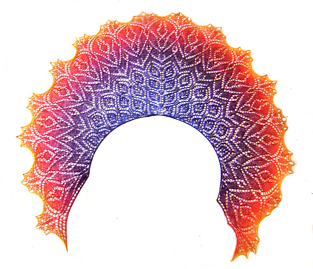 Sunburst Euphoria Lace Shawl