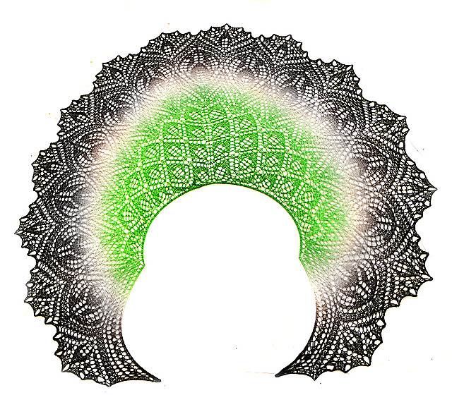 Greenleaf Lace Shawl