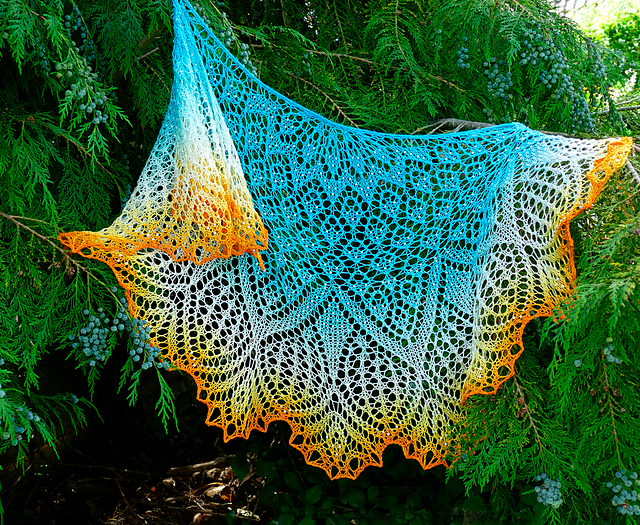 Ozone Lace Shawl