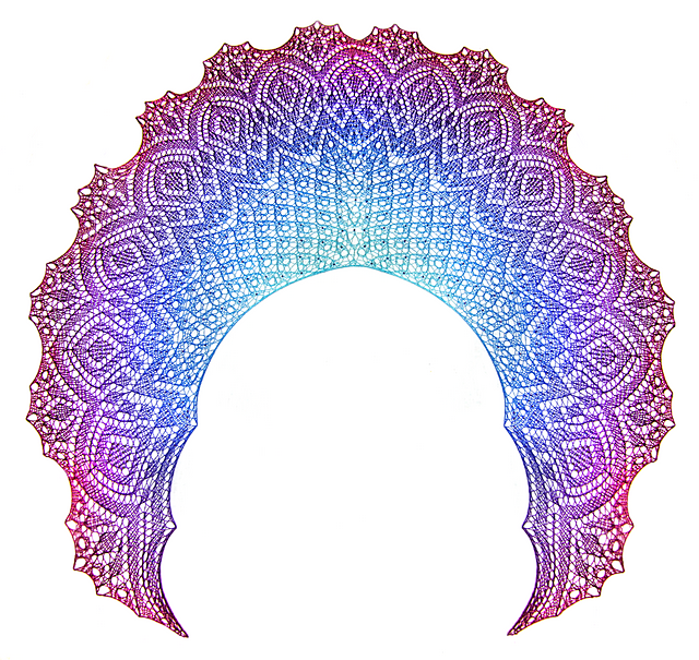 Galaxia Lace Shawl