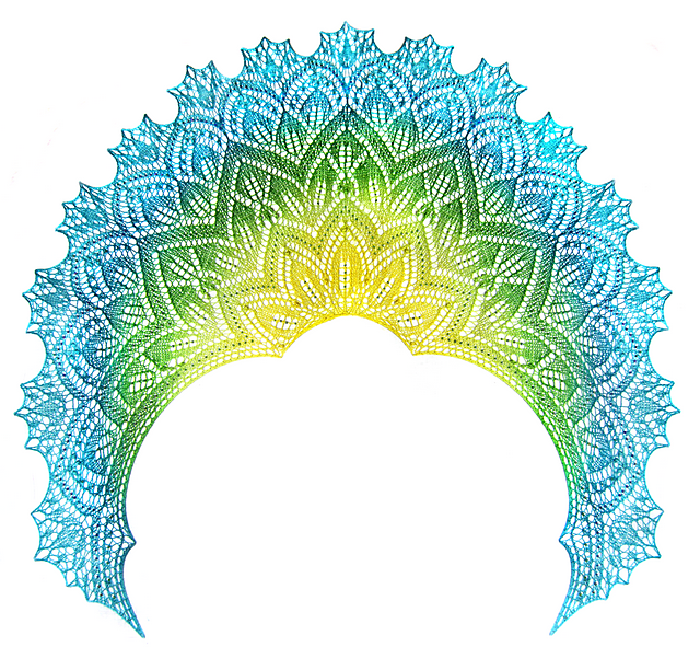 River Maiden Lace Shawl