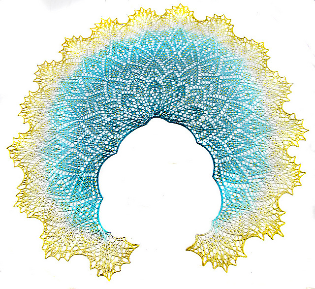 Ad Astra Lace Shawl