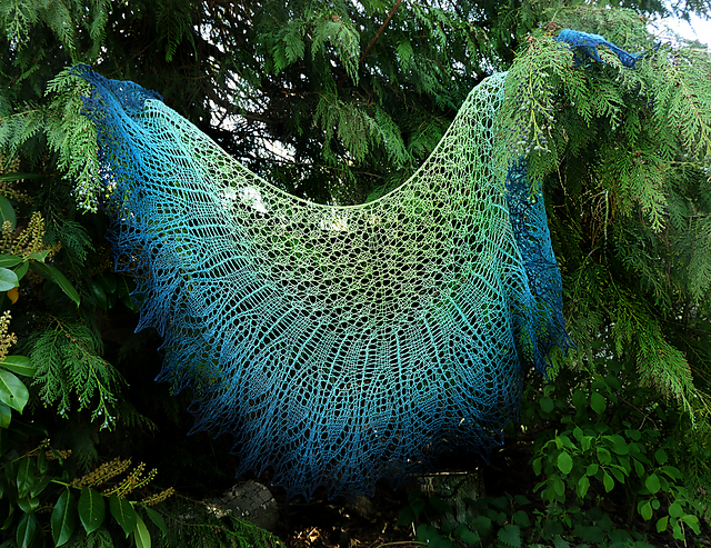Artemis Moon Lace Shawl