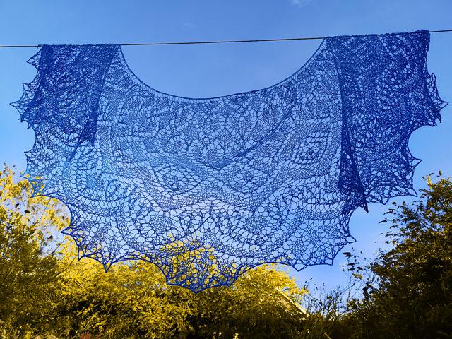 Pax Vobiscum Lace Shawl