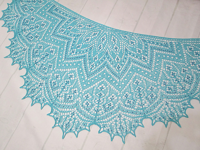 Be Still My Soul Lace Shawl