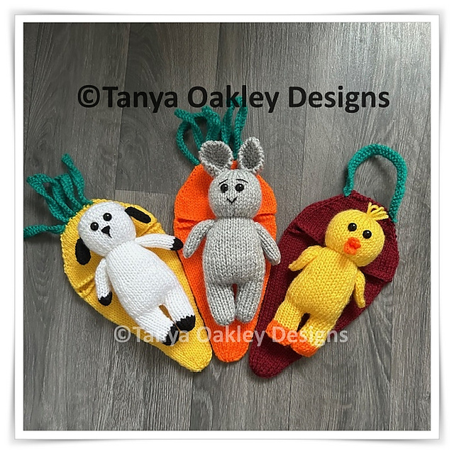 Colourful Carrot Pouches