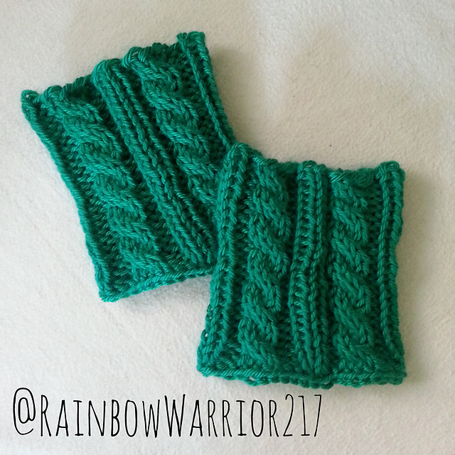 Twisted Boot Cuffs