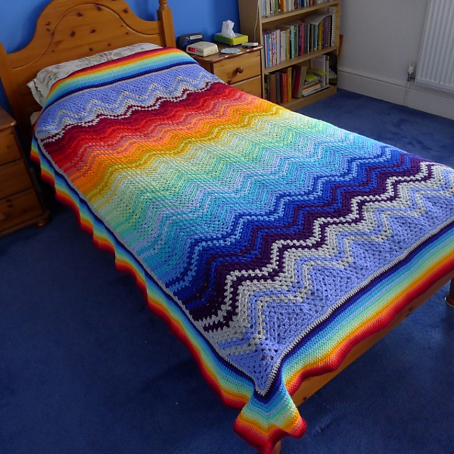 Spectrum Granny Blanket