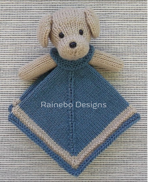 Mini Puppy Lovey Blankie