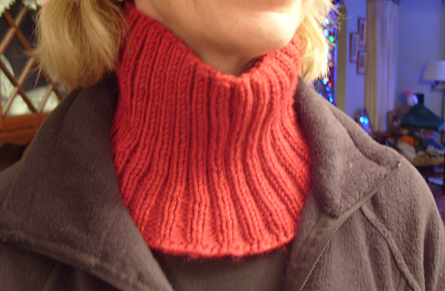 2 x 2 Easy Ribbed Cowl