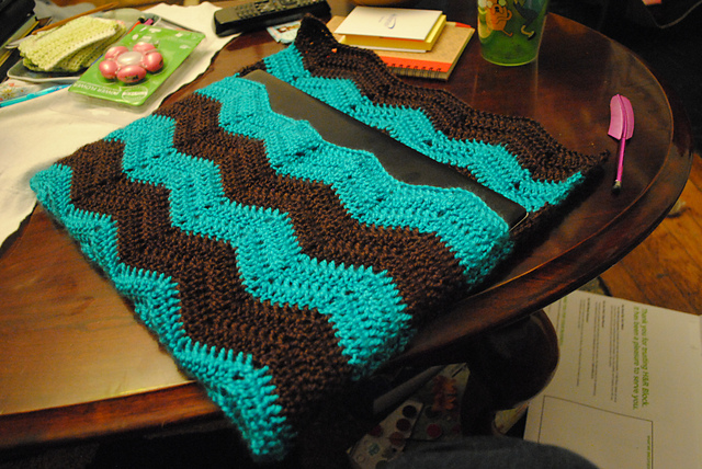 Chevron Laptop Case