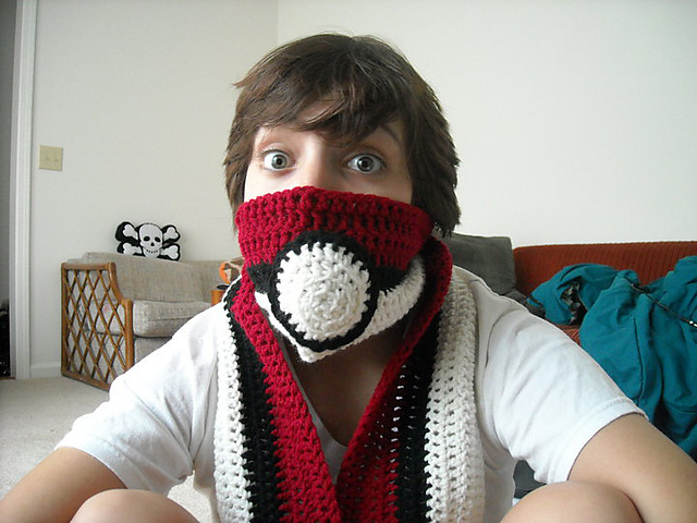 Pokeball Scarf
