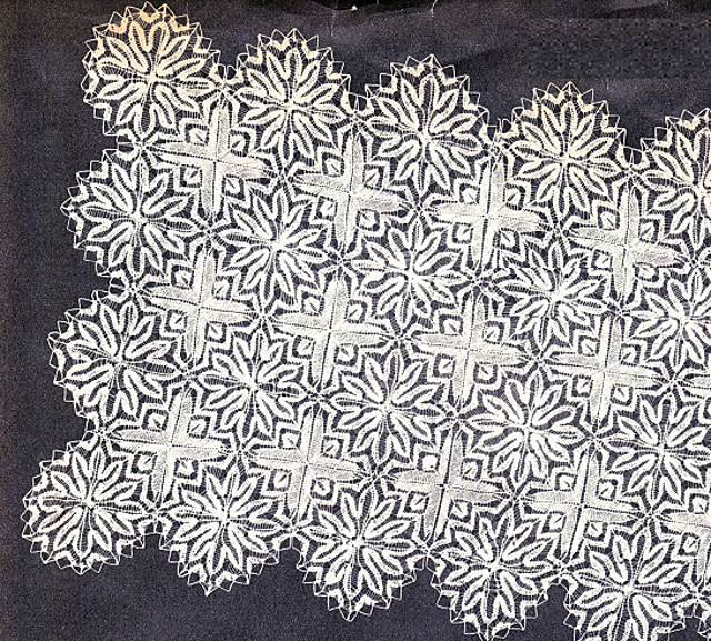 Mosaïque de dentelle