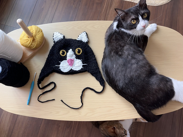 Proud Tuxedo Cat Parent Hat