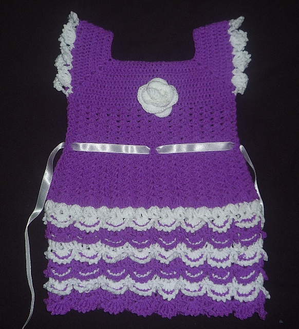 frilly baby dress