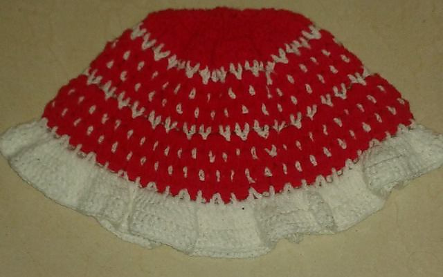 crochet adult brim hat