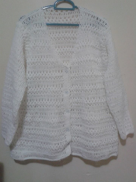 crochet cardi