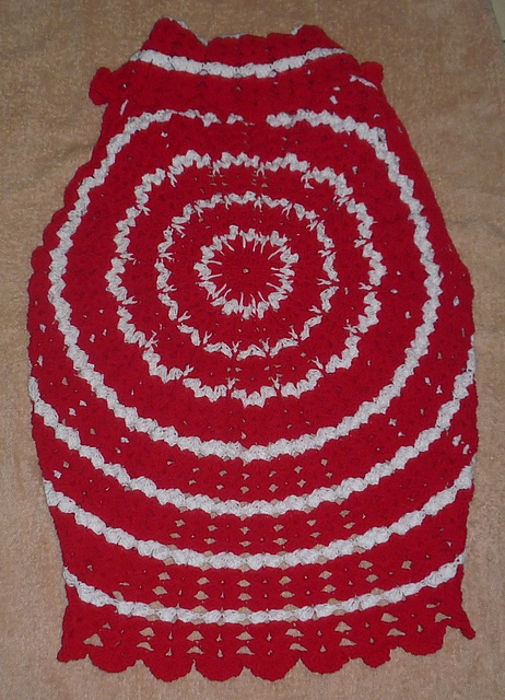 crochet spiral womens vest