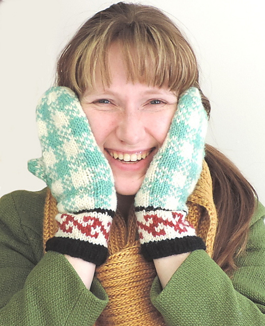 No Place Like Home Mittens