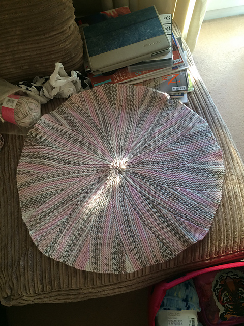 Circular Baby Blanket