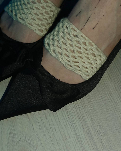 Mesh half socks