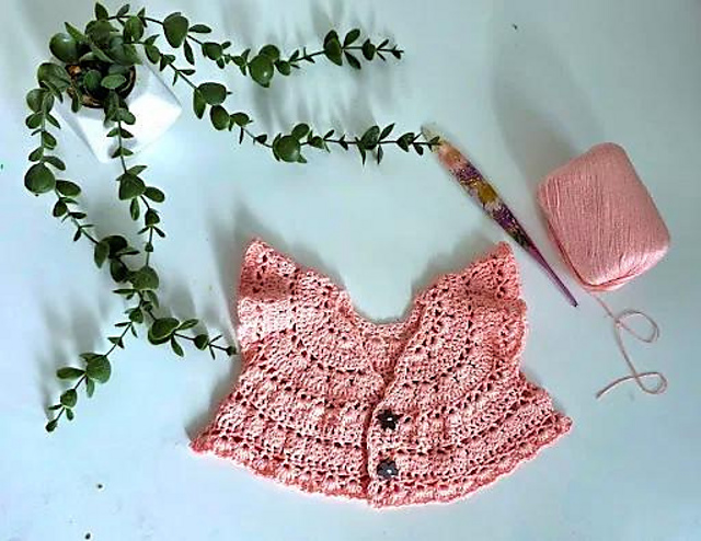 The Sweet as peach Bolero