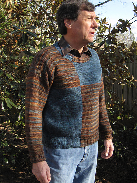 Men's Color Block Pullover