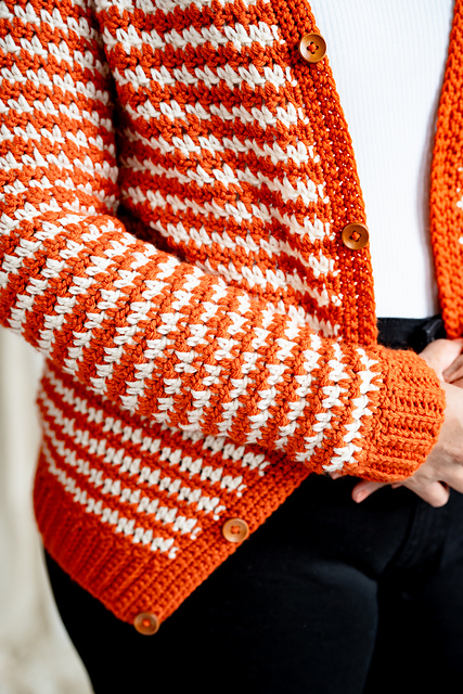 High Voltage Houndstooth Cardigan