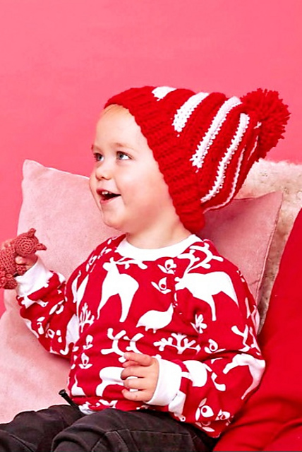 Candy Swirl Kids Beanie