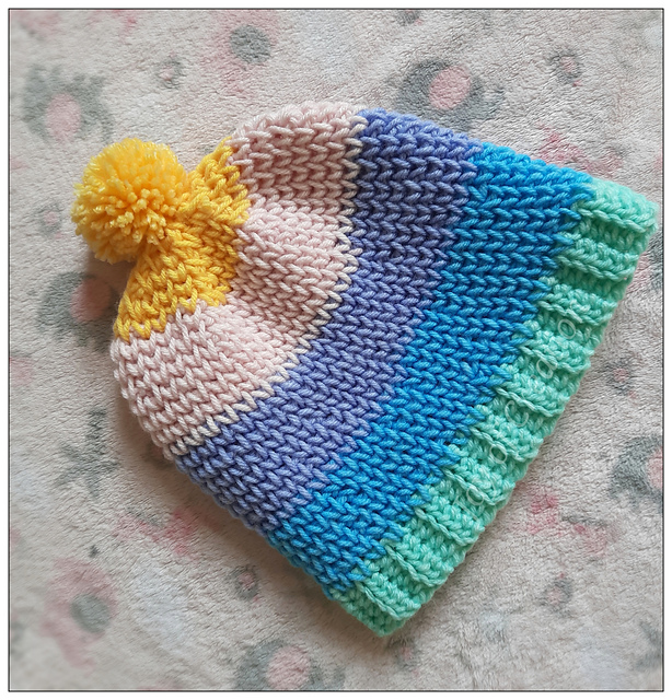 Quick and easy waistcoat beanie