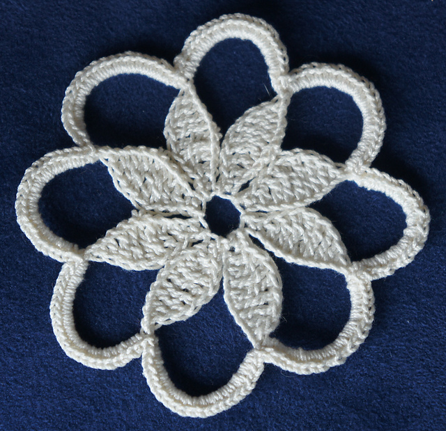 281. Crochet Rosette