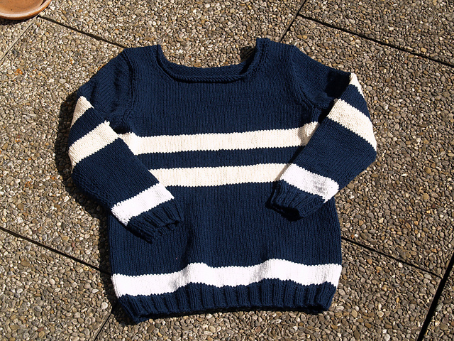 23 Pulli mit Blockstreifen