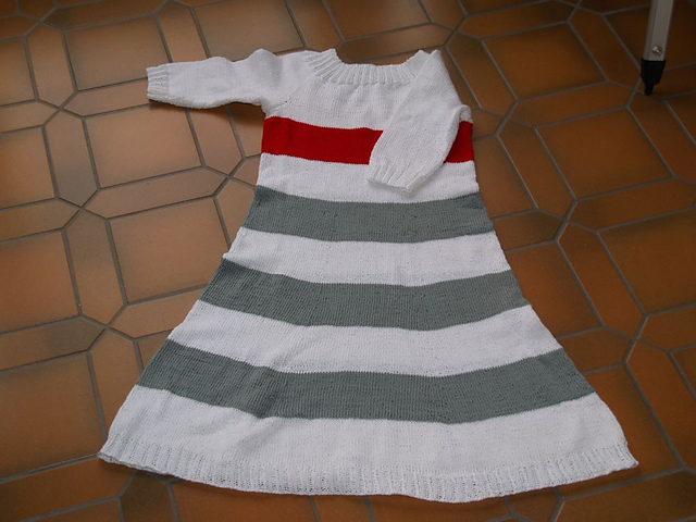 06 Gray and White Mini Dress