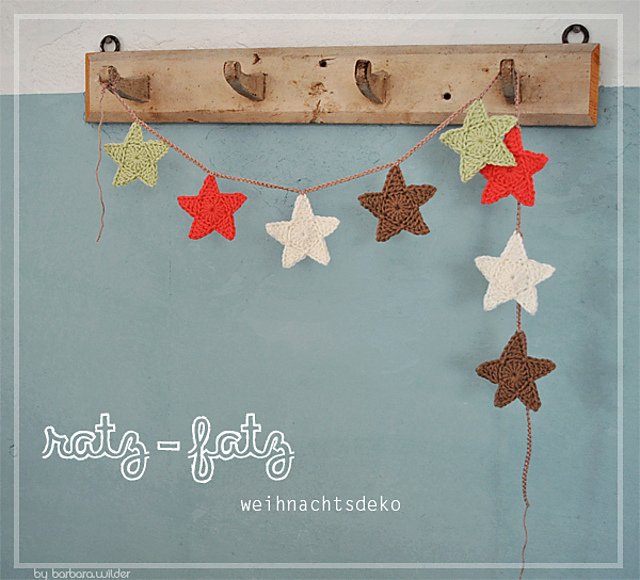 Ravelry: Ratz-Fatz Weihnachtsdeko pattern by Barbara Wilder