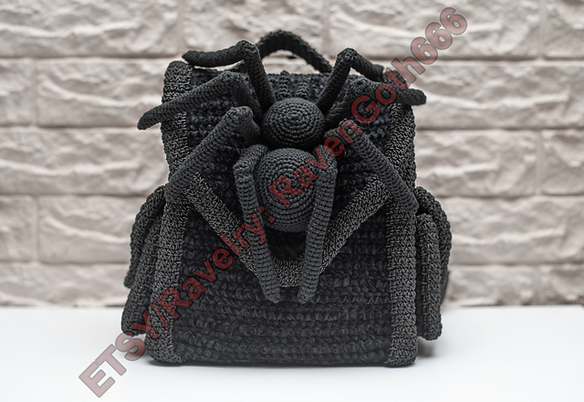 Gothic Spider Backpack