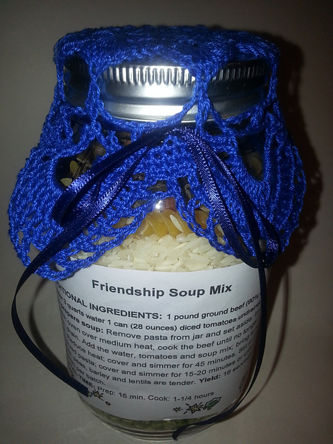 Gift Jar Laced Topper