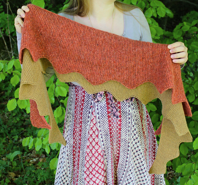 Wavy Companion Shawlette