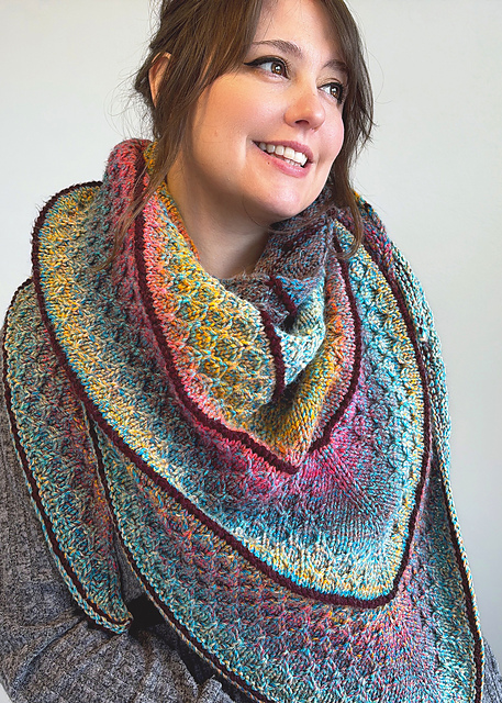 Dragon Scale Shawl