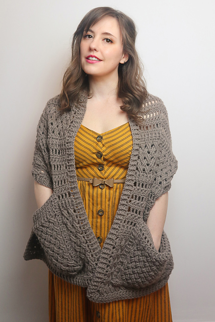 Ashley Pocket Shawl