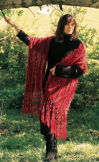 Mixed-Up Shawl