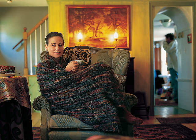 Mixed-Up Living-Room Throw