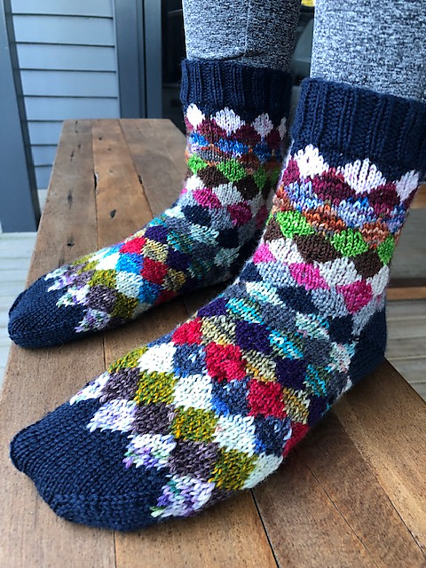The Jesters Scrappy Socks