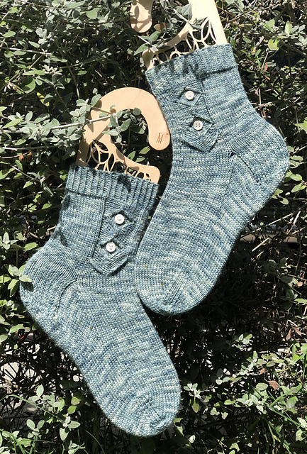 Dora’s Buttons Socks