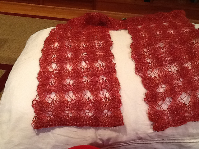 Marianne 1-Ball Lace Scarf