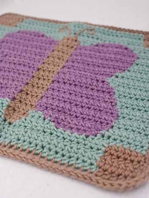 Butterfly Wings Preemie Blanket